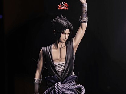 Naruto Akatsuki Studio Uchiha Sasuke Resin Statue