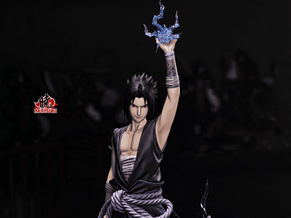 Naruto Akatsuki Studio Uchiha Sasuke Resin Statue