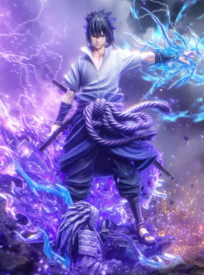 Naruto Atelier de Konoha Studio Uzumaki Naruto & Uchiha Sasuke Resin Statue