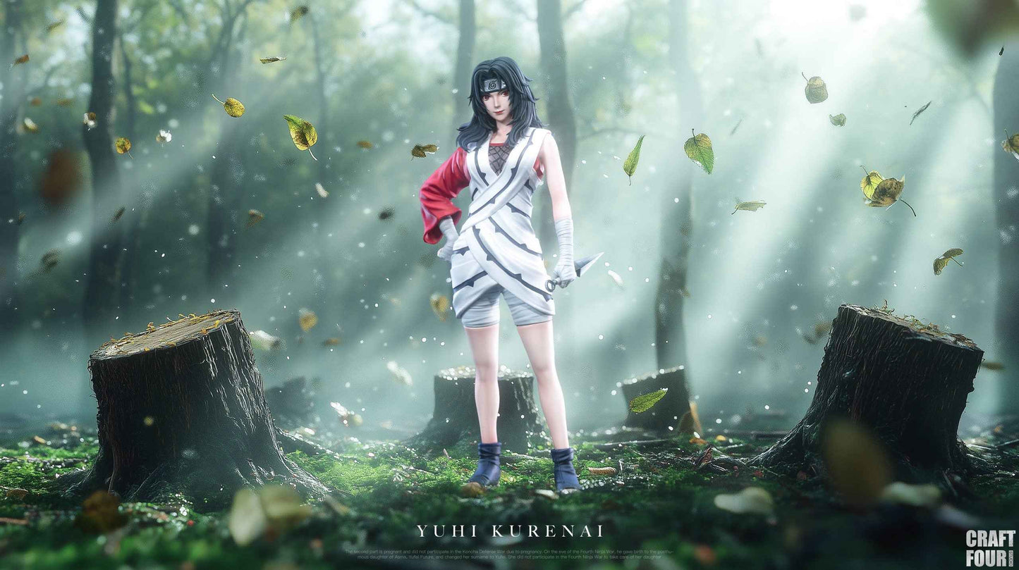Naruto Craft Four C4 Studio Kurenai Yuhi Resin Statue