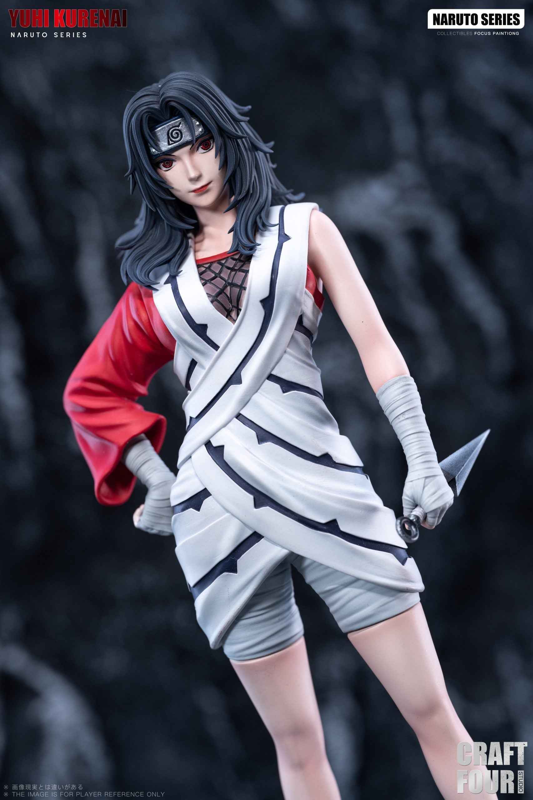 Naruto Craft Four C4 Studio Kurenai Yuhi Resin Statue