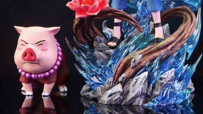 Naruto CWS Studio Tsunade & Tonton 1/6 Resin Statue