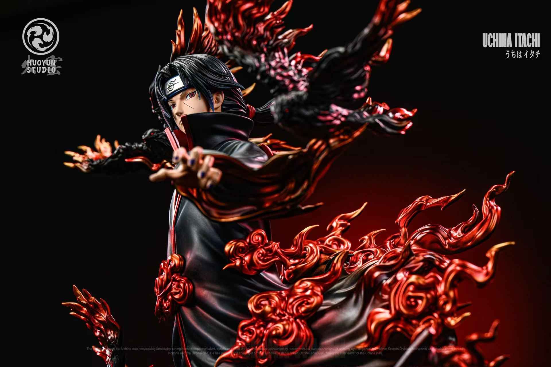 Naruto Huo Yun Studio Uchiha Itachi Kaleidoscope Illusion 1/6 Resin Statue