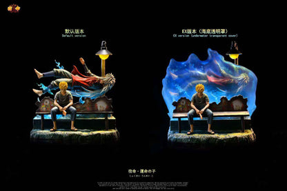 Naruto Kagemusha Studio Naruto Uzumaki & Jiraiya Resin Statue Statue