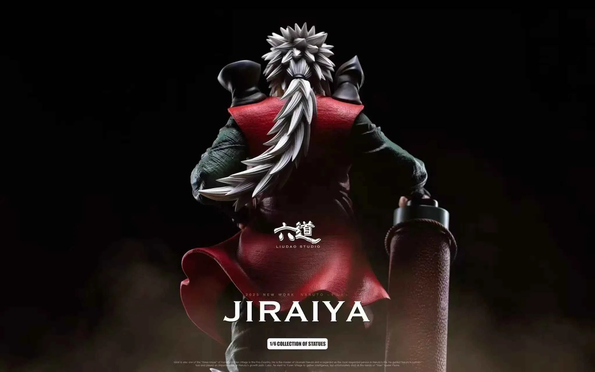 Naruto Liu Dao Studio Ero Sennin Jiraiya Resin Statue