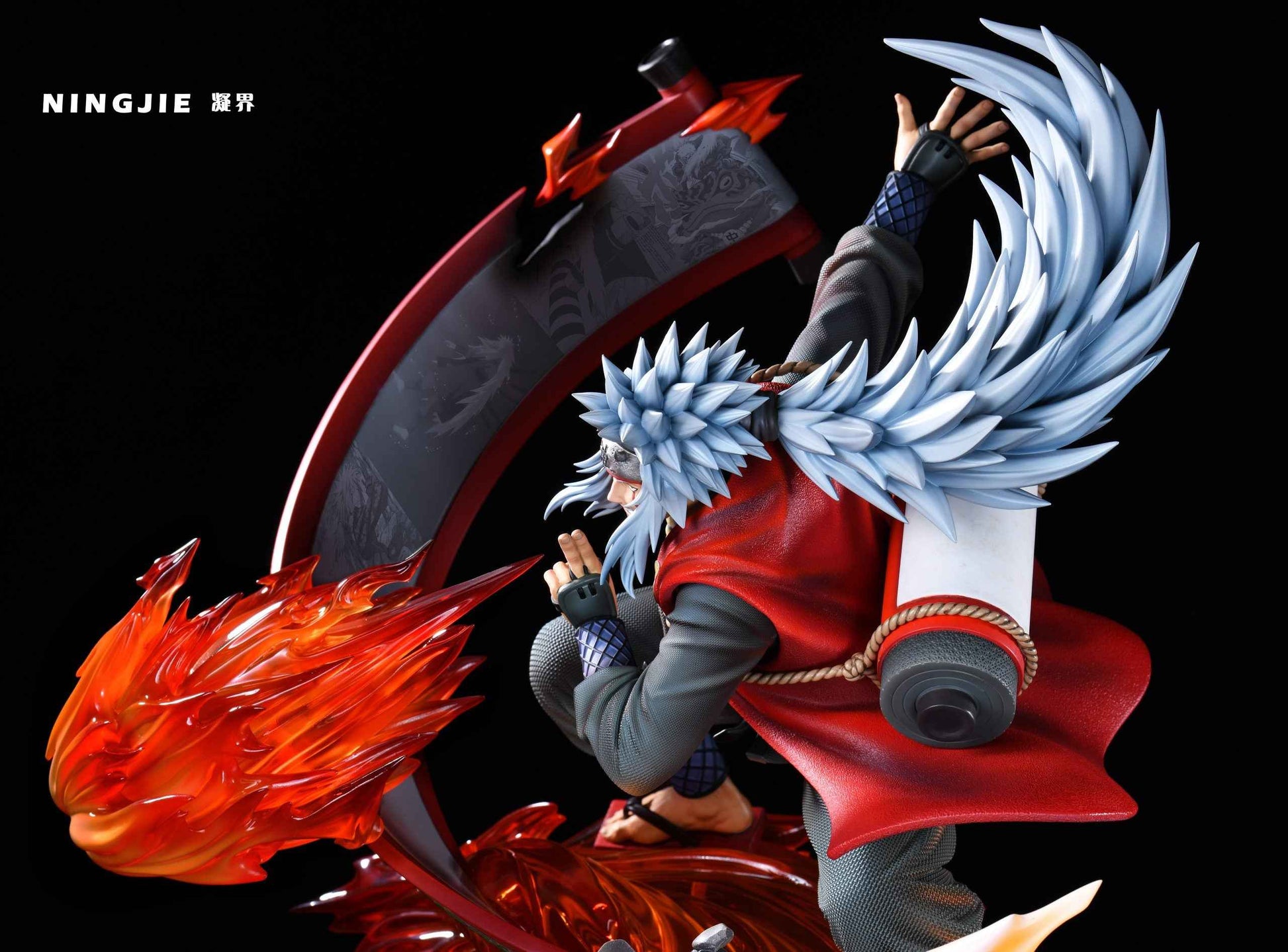 Naruto NINGJIE Studio Jiraiya Resin Statue
