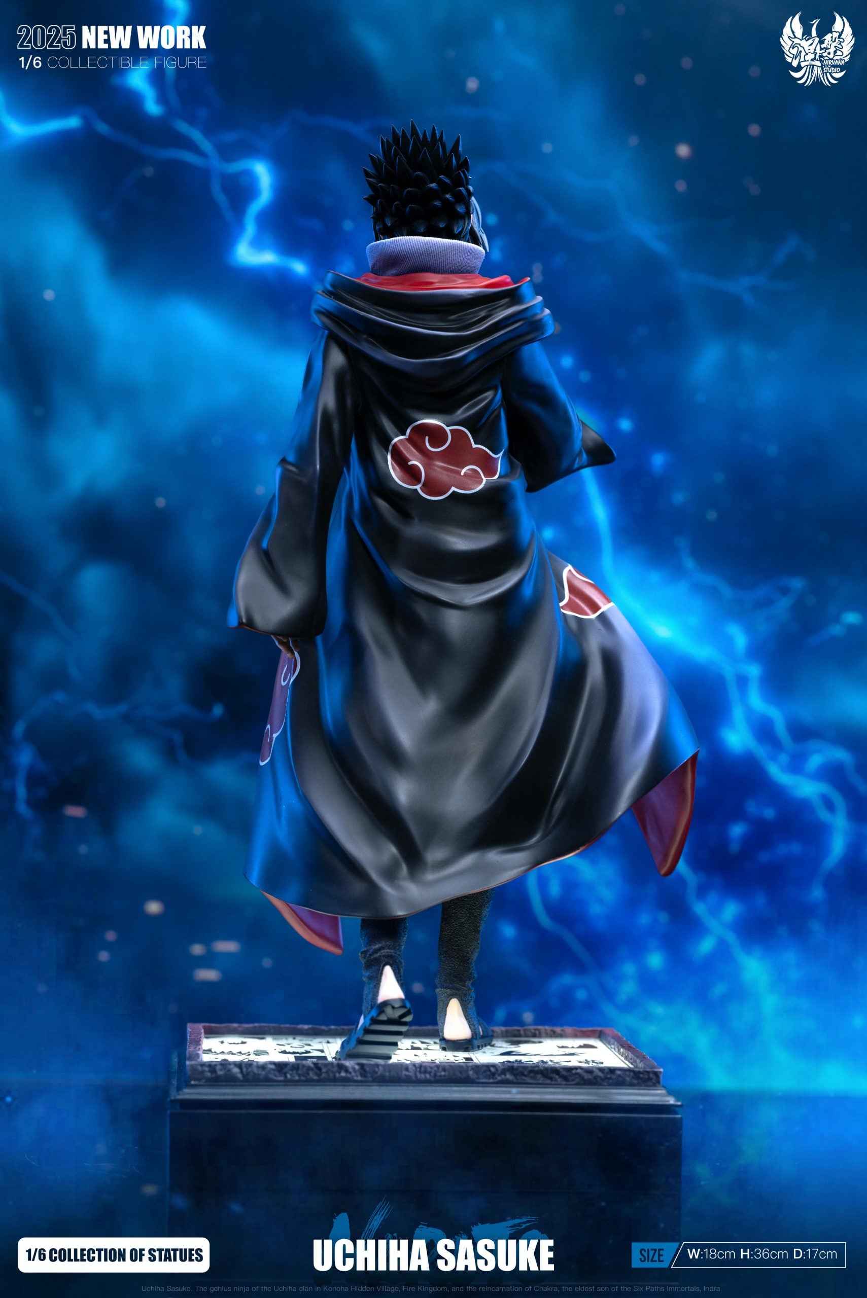 Naruto Nirvana Studio Uchiha Sasuke Resin Statue