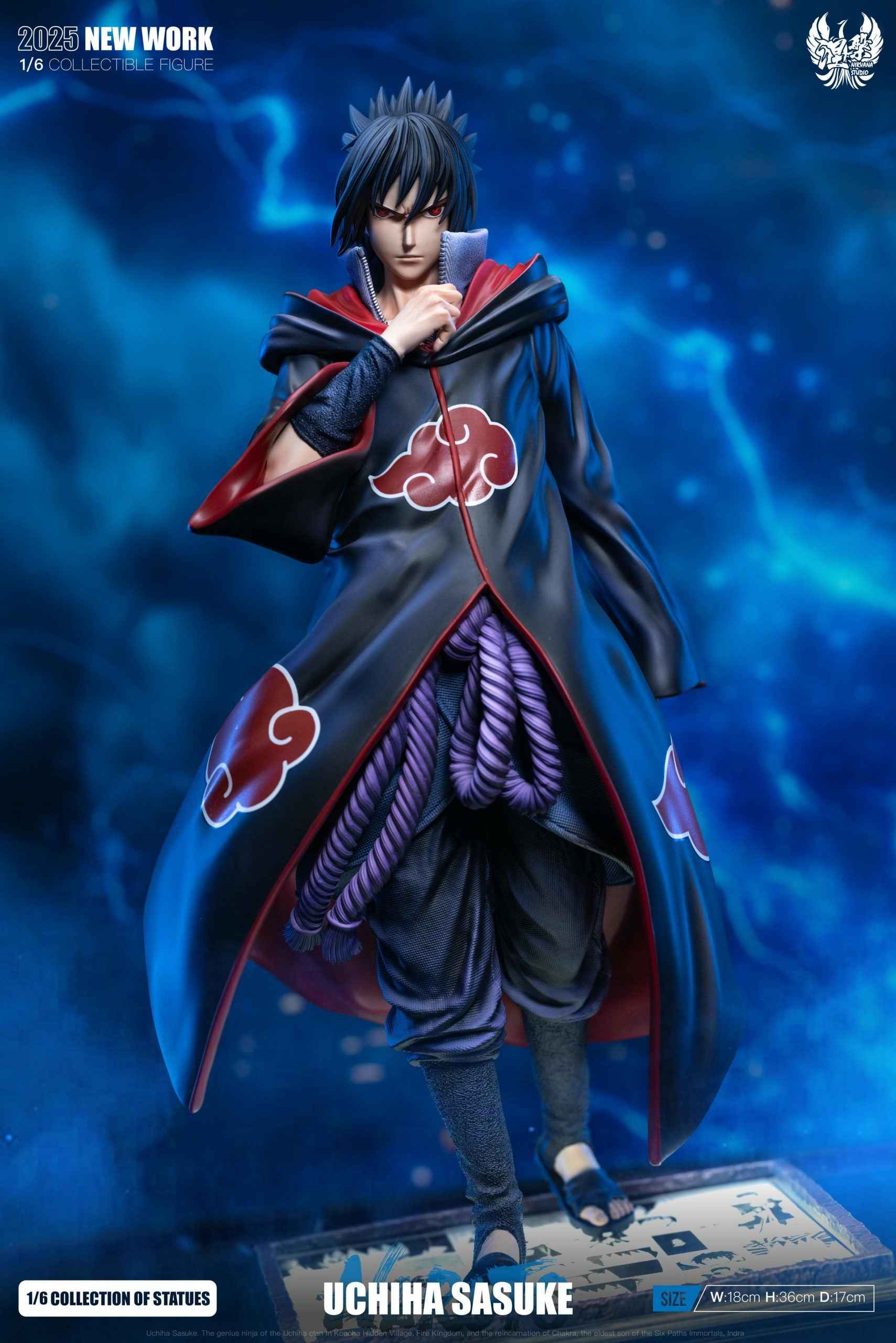 Naruto Nirvana Studio Uchiha Sasuke Resin Statue
