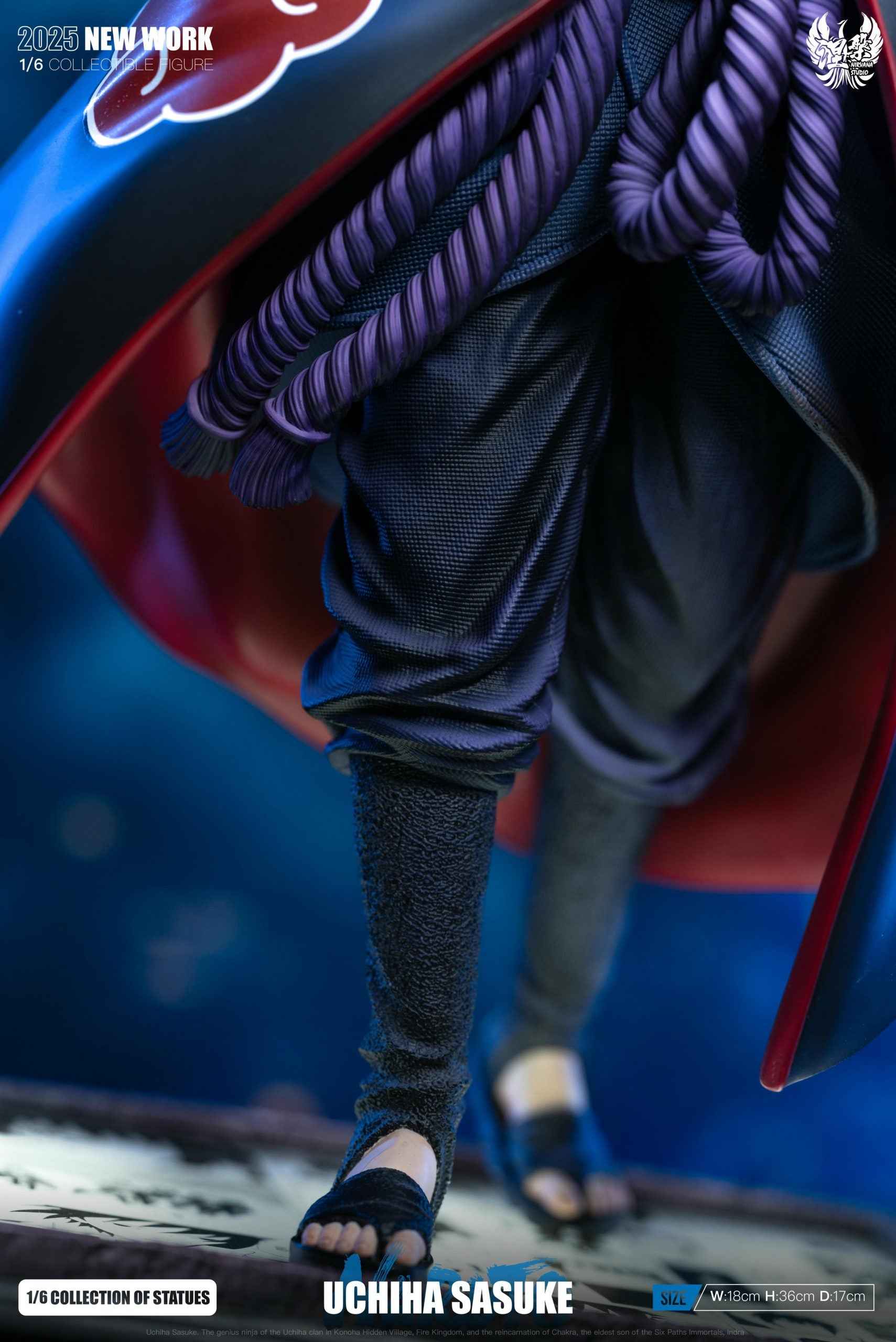 Naruto Nirvana Studio Uchiha Sasuke Resin Statue