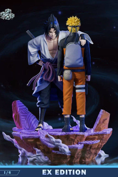 Naruto Nocturne & Ice Studio Uchiha Sasuke & Uzumaki Naruto Reunion