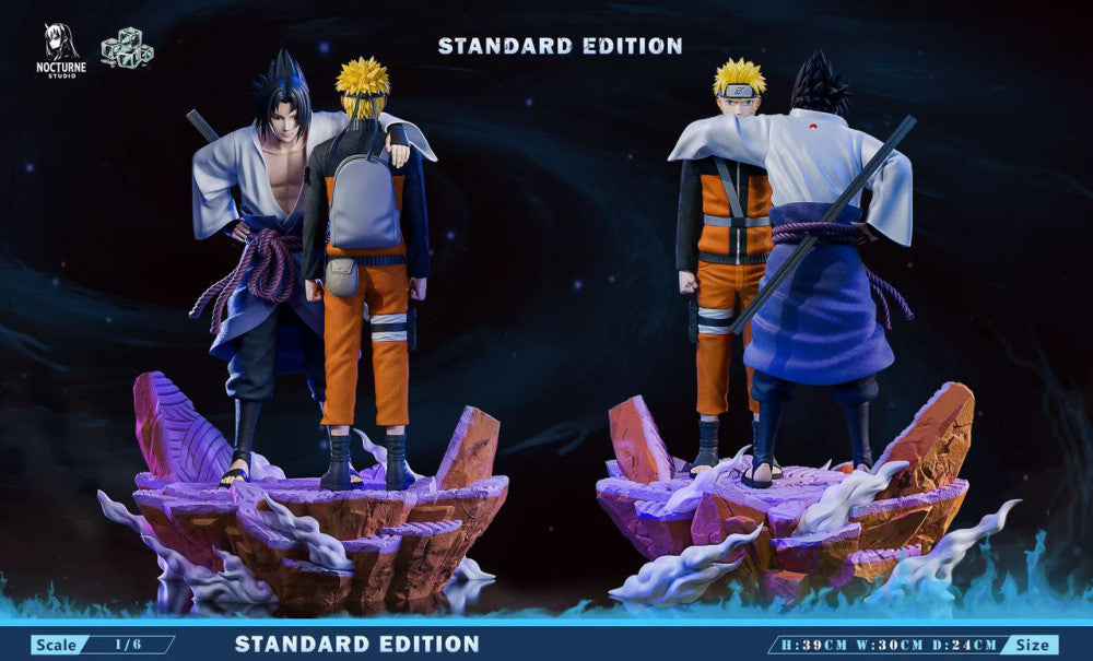 Naruto Nocturne & Ice Studio Uchiha Sasuke & Uzumaki Naruto Reunion