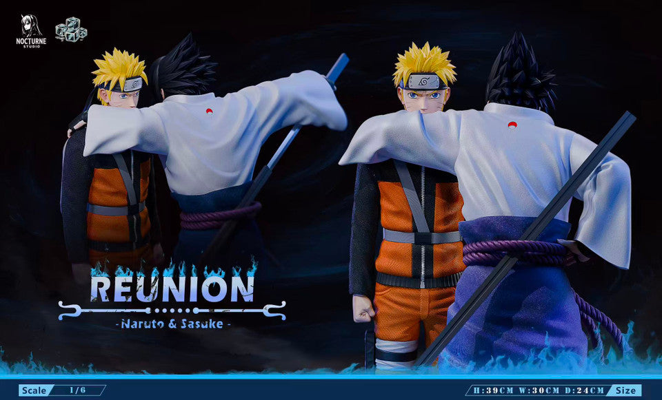 Naruto Nocturne & Ice Studio Uchiha Sasuke & Uzumaki Naruto Reunion