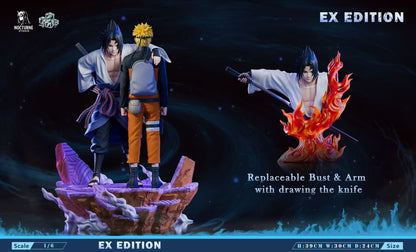 Naruto Nocturne & Ice Studio Uchiha Sasuke & Uzumaki Naruto Reunion