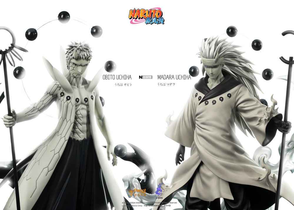 Naruto PickStar Studio Uchiha Madara & Uchiha Obito 1/6 Licensed Resin Statue