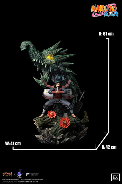 Naruto Pickstar Studio Senju Hashirama & Uchiha Madara Licensed Resin Statue