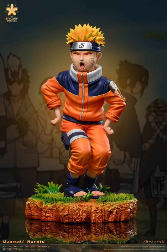Naruto Sakura Studio Young Naruto Resin Statue