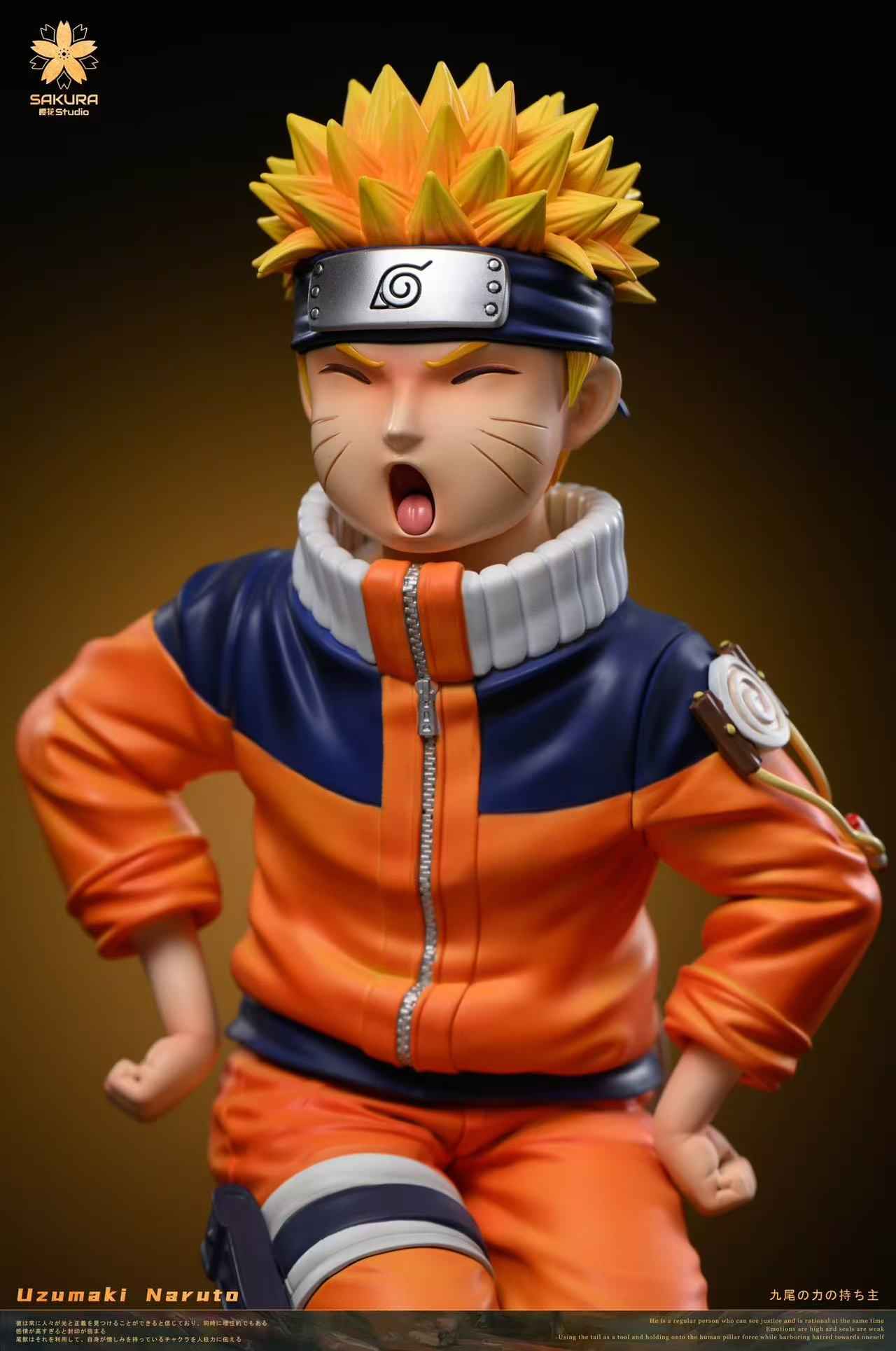 Naruto Sakura Studio Young Naruto Resin Statue