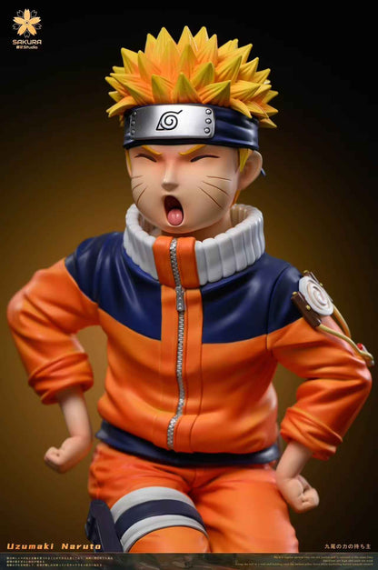 Naruto Sakura Studio Young Naruto Resin Statue