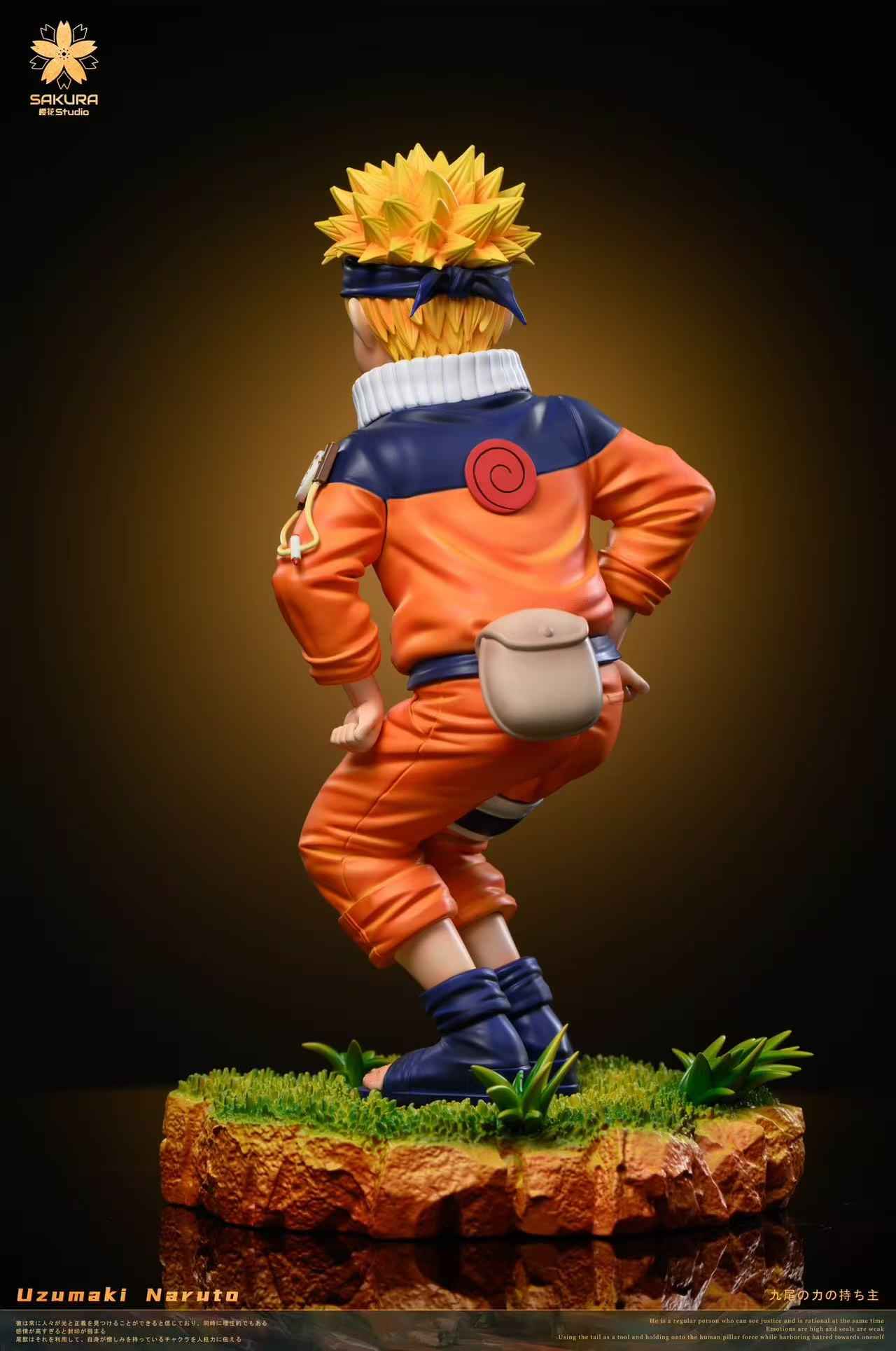 Naruto Sakura Studio Young Naruto Resin Statue