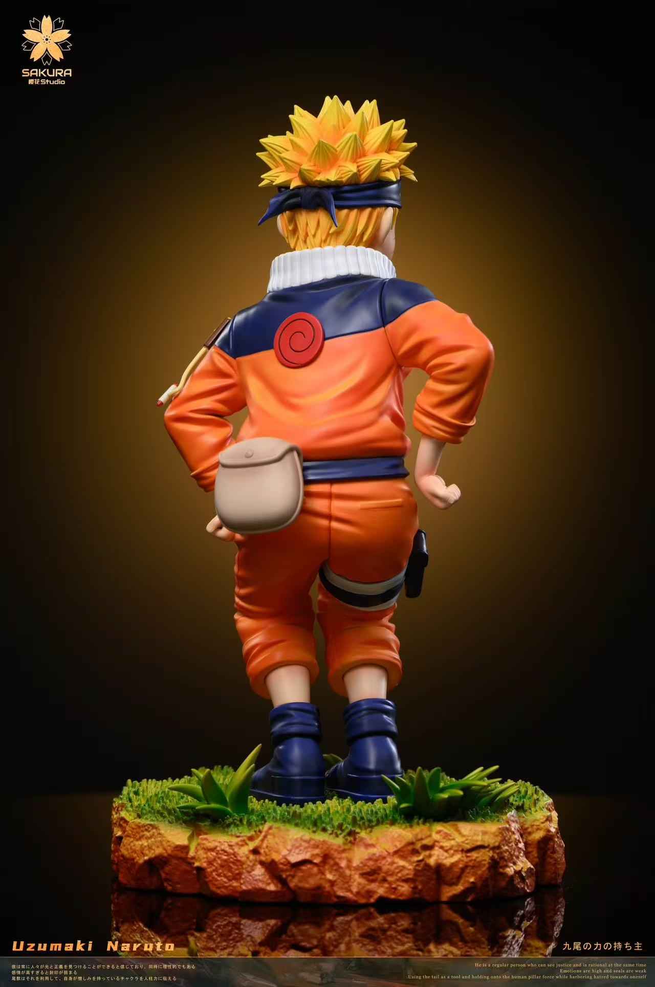 Naruto Sakura Studio Young Naruto Resin Statue