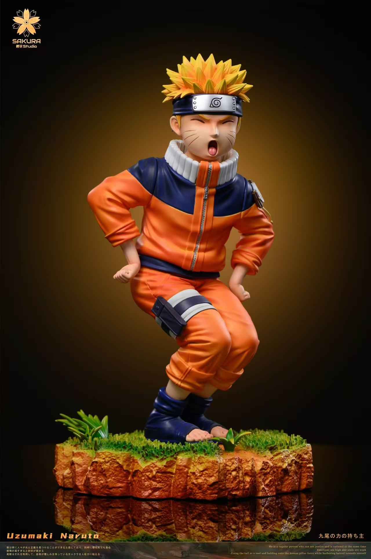 Naruto Sakura Studio Young Naruto Resin Statue