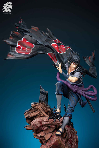 Naruto San San Studio Taka Uchiha Sasuke Resin Statue
