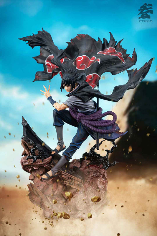 Naruto San San Studio Taka Uchiha Sasuke Resin Statue
