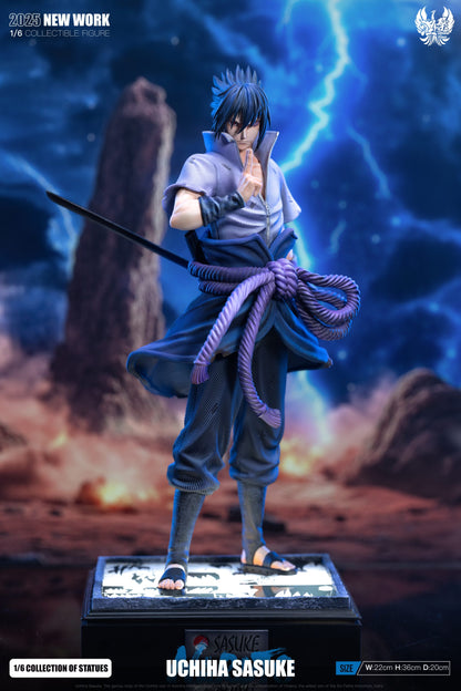 Naruto Nirvana Studio Sasuke Uchiha v2.0 Resin Statue