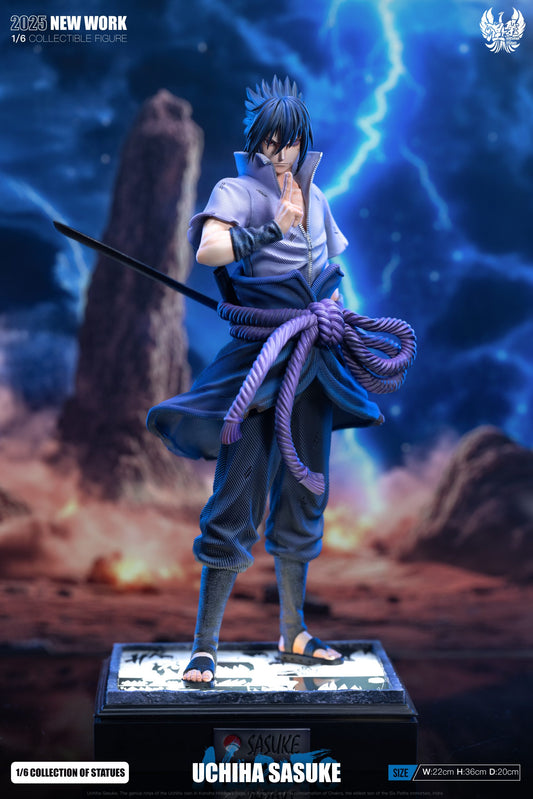 Naruto Nirvana Studio Sasuke Uchiha v2.0 Resin Statue