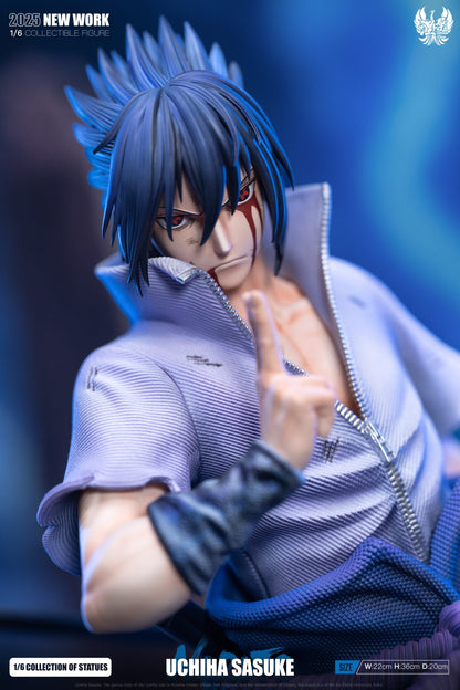 Naruto Nirvana Studio Sasuke Uchiha v2.0 Resin Statue