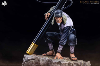 Naruto Sign Studio Sarutobi Hiruzen Resin Statue