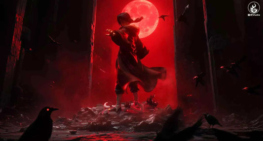 Naruto Yuan Huo Studio Uchiha Itachi Resin Statue