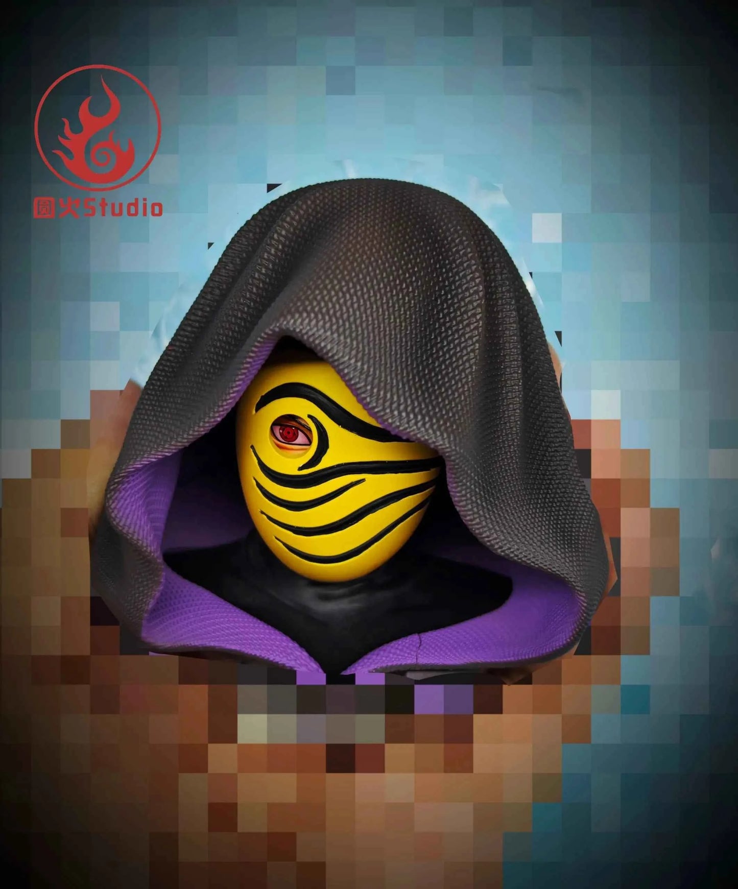 Naruto Yuan Huo Studio Uchiha Obito Resin Statue
