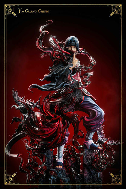 Naruto Yue Guang Cheng Studio Uchiha Itachi Resin Statue