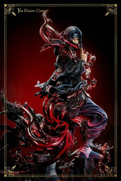 Naruto Yue Guang Cheng Studio Uchiha Itachi Resin Statue