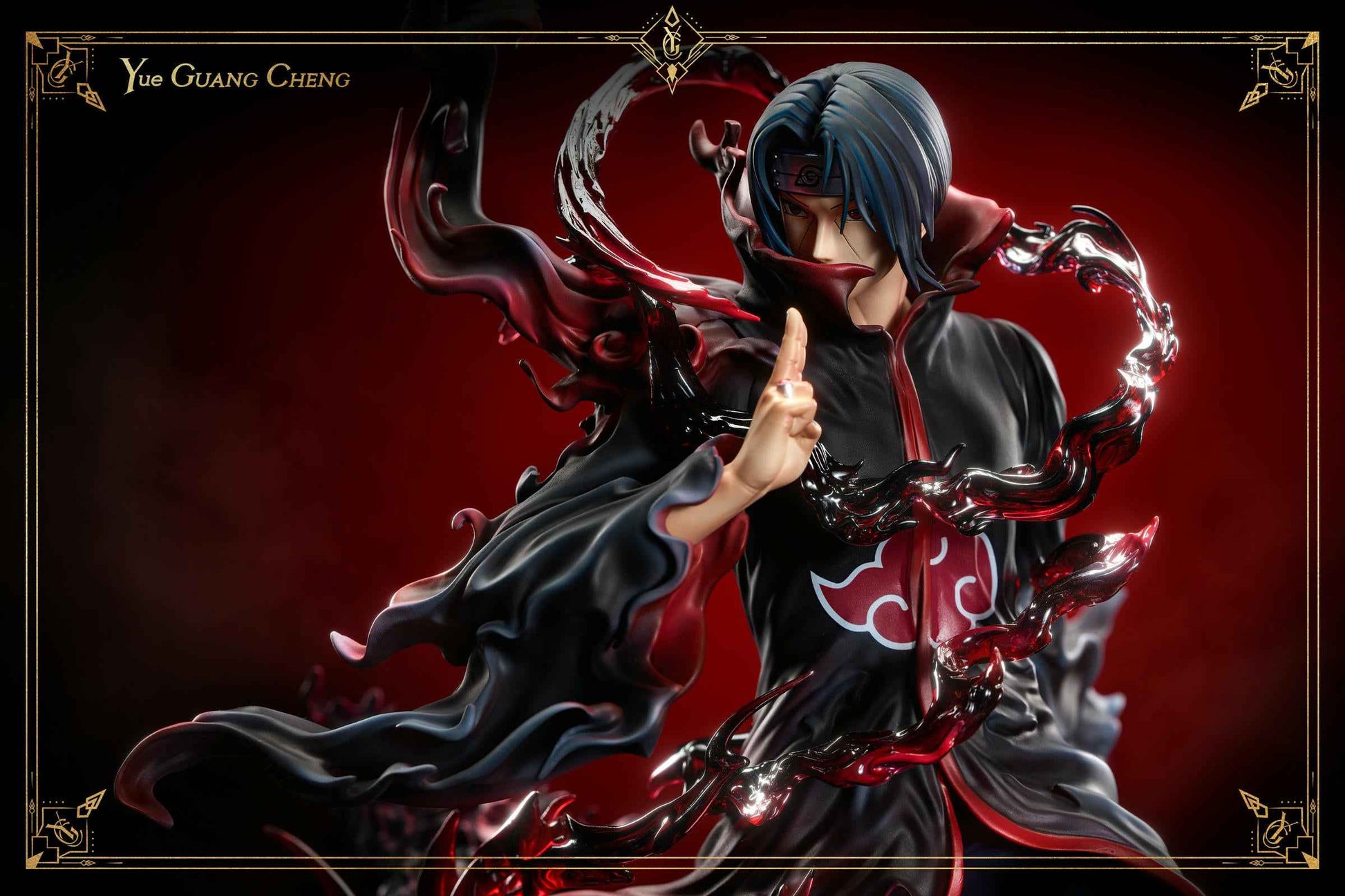 Naruto Yue Guang Cheng Studio Uchiha Itachi Resin Statue