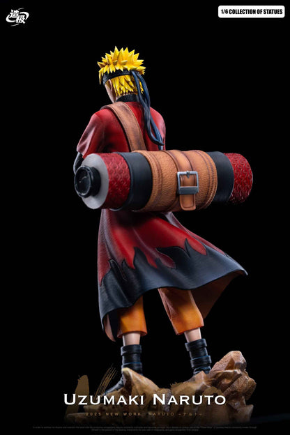 Naruto Zao Ji Studio Uzumaki Naruto Sage Mode Debut Resin Statue