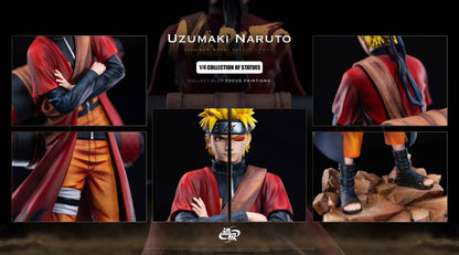 Naruto Zao Ji Studio Uzumaki Naruto Sage Mode Debut Resin Statue