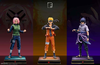 Naruto Dream Fly Studio Uzumaki Naruto & Uchiha Sasuke & Sakura Haruno 1/6 Resin Statue