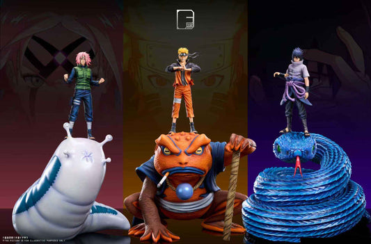 Naruto Dream Fly Studio Uzumaki Naruto & Uchiha Sasuke & Sakura Haruno 1/6 Resin Statue