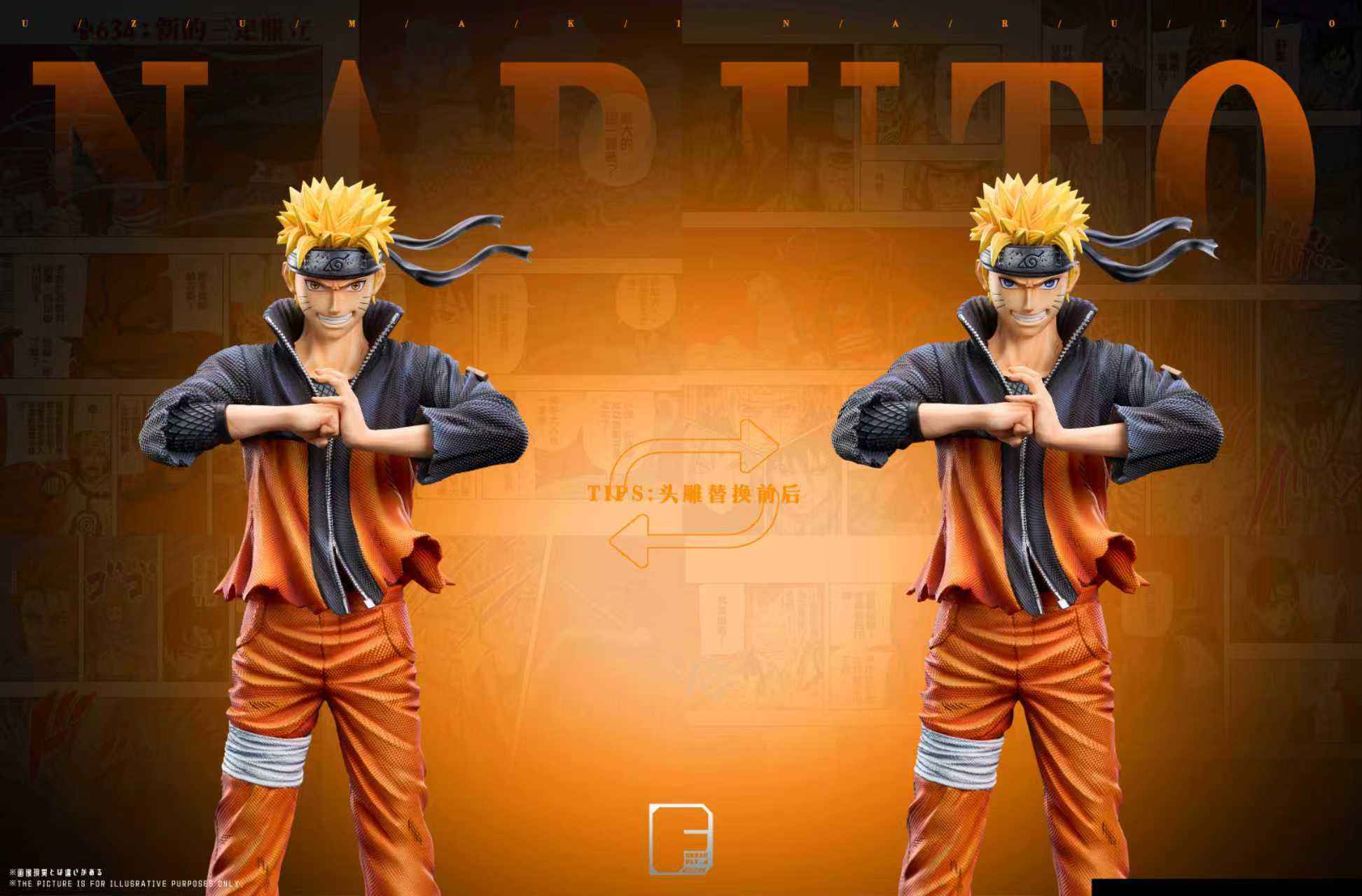 Naruto Dream Fly Studio Uzumaki Naruto & Uchiha Sasuke & Sakura Haruno 1/6 Resin Statue