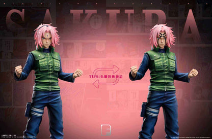 Naruto Dream Fly Studio Uzumaki Naruto & Uchiha Sasuke & Sakura Haruno 1/6 Resin Statue
