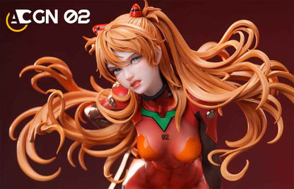 Neon Genesis Evangelion ACGN 02 Studio Soryu Asuka Langley & Ayanami Rei 1/6 Resin Statue