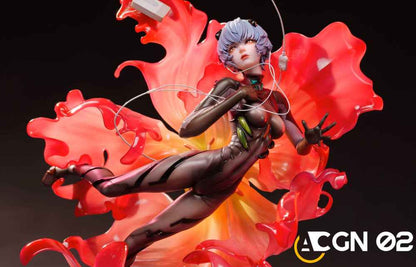 Neon Genesis Evangelion ACGN 02 Studio Soryu Asuka Langley & Ayanami Rei 1/6 Resin Statue