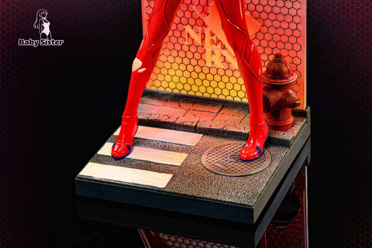 Neo Genesis Evangelion Baby Sister Studio Soryu Asuka Langley 1/6 Resin Statue