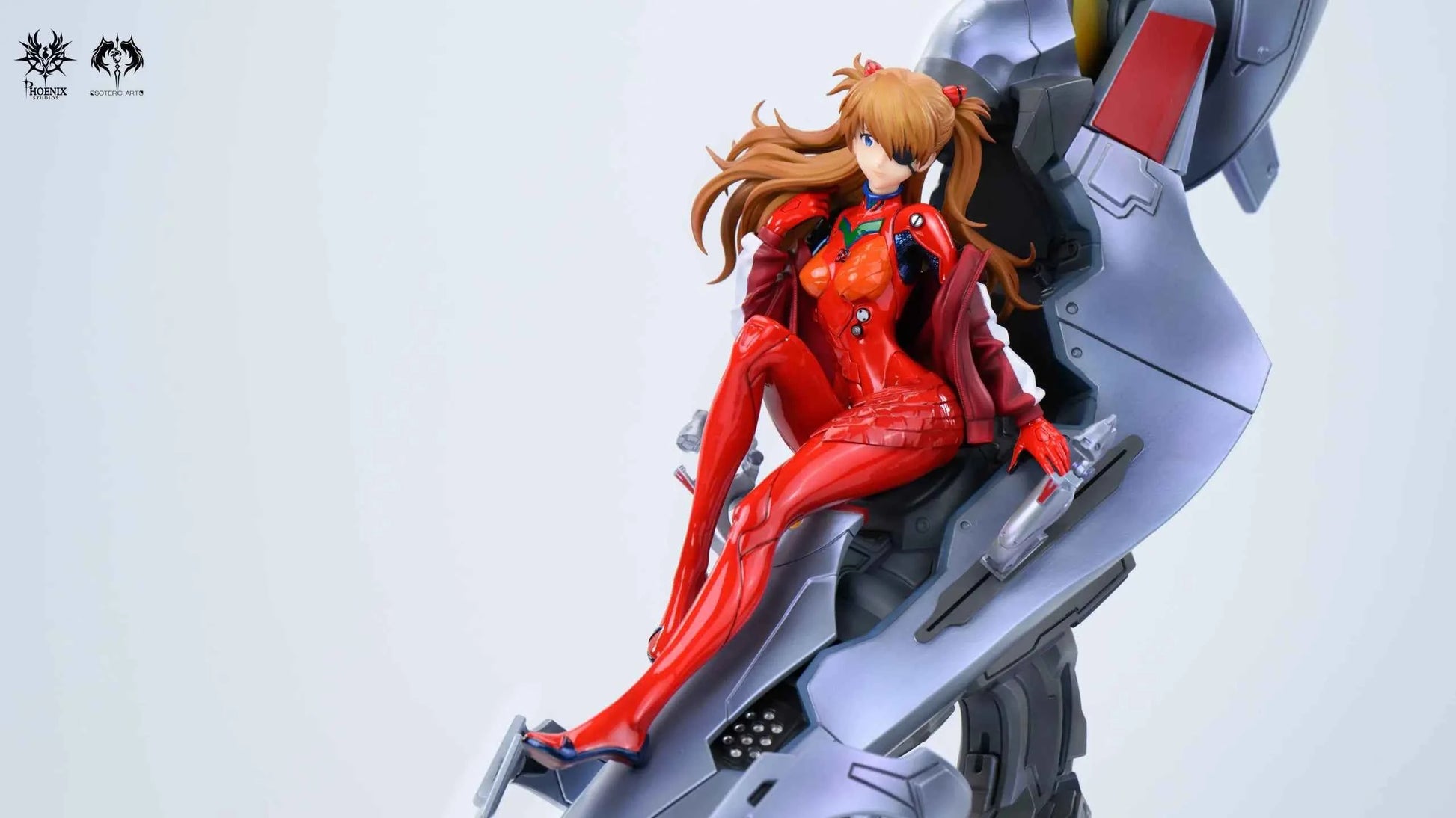 Neo Genesis Evangelion Phoenix & Esoteric Arts Studio Soryu Asuka Langley Cockpit Resin Statue