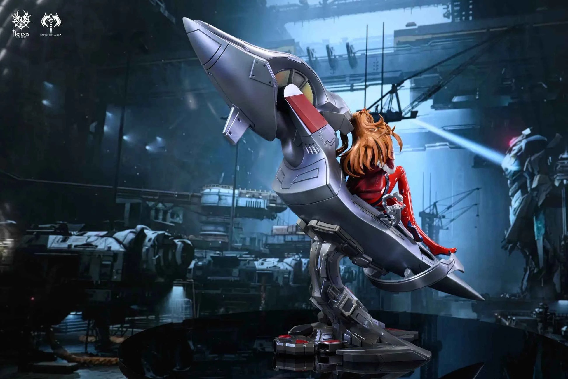 Neo Genesis Evangelion Phoenix & Esoteric Arts Studio Soryu Asuka Langley Cockpit Resin Statue