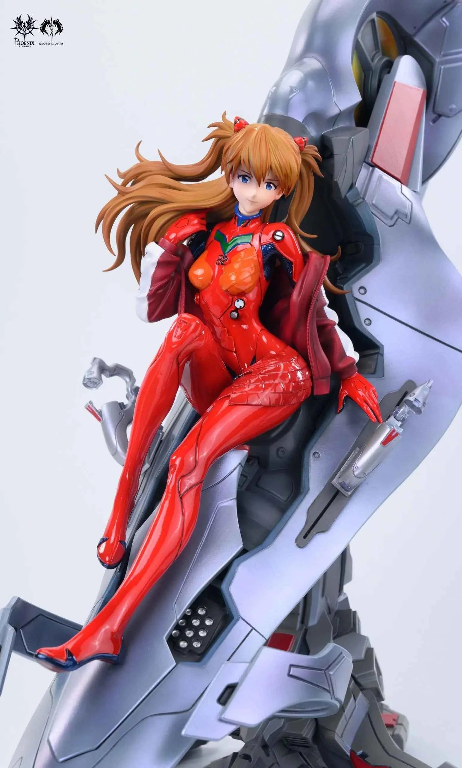 Neo Genesis Evangelion Phoenix & Esoteric Arts Studio Soryu Asuka Langley Cockpit Resin Statue