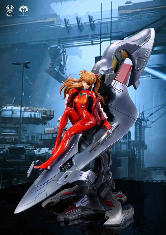 Neo Genesis Evangelion Phoenix & Esoteric Arts Studio Soryu Asuka Langley Cockpit Resin Statue