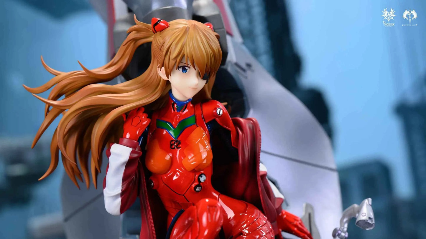 Neo Genesis Evangelion Phoenix & Esoteric Arts Studio Soryu Asuka Langley Cockpit Resin Statue
